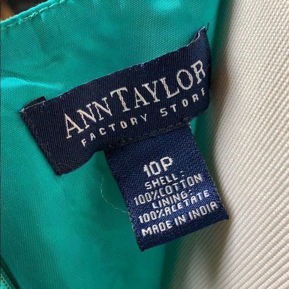 Host Pick!!! Ann Taylor Lined Spaghetti Strap Cotton Dress - Picture 5 of 5